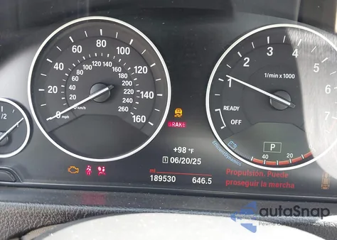 2017 BMW 320I xDrive from USA, damaged, VIN WBA8E5G57HNU41476